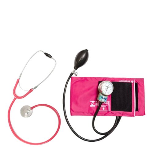 Kit Aparelho De Pressão Rosa Com Esteto Simples Rosa Cjpa101 P.A.Med Kit Aparelho De Pressão Rosa Com Esteto Simples Rosa Cjpa101 P.A.Med