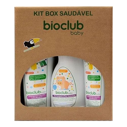 Kit Box Lava Roupas BioClub