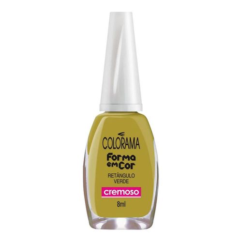 Esmalte Colorama Cremoso Retângulo Verde 8ml Esmalte Colorama Cremoso Retângulo Verde 8ml