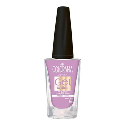 Esmalte Colorama Efeito Gel Céu Lilás 8ml Esmalte Colorama Efeito Gel Céu Lilás 8ml