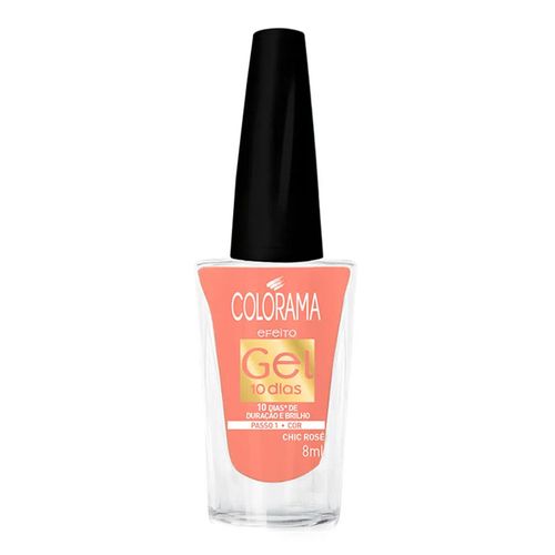 Esmalte Colorama Efeito Gel Chic Rosé 8ml Esmalte Colorama Efeito Gel Chic Rosé 8ml