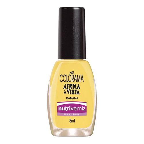 Esmalte Colorama Nutriverniz África à Vista Banana 8ml
