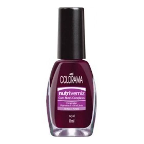 Esmalte Colorama Nutriverniz Coleção Açaí 8ml