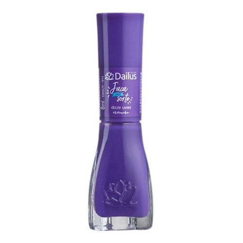 Esmalte Dailus Faça sua Sorte Roxo Doze Uvas 8ml Esmalte Dailus Faça sua Sorte Roxo Doze Uvas 8ml