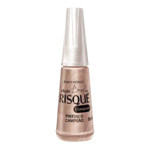 Esmalte Risqué Metálico Pintou o Campeão 8ml Esmalte Risqué Metálico Pintou o Campeão 8ml