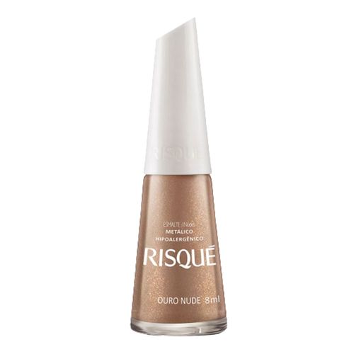 Esmalte-Risque-Ouro-Nude-Metalico---8ml Esmalte-Risque-Ouro-Nude-Metalico---8ml