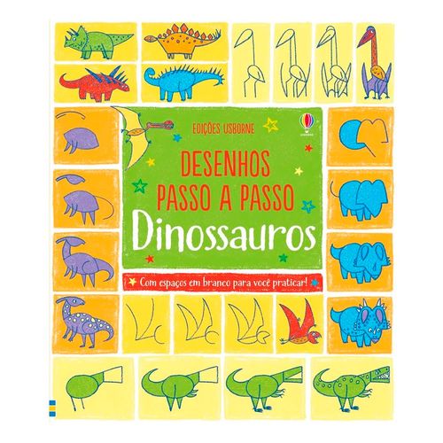 Dinossauros - Desenhos Passo A Passo Dinossauros - Desenhos Passo A Passo