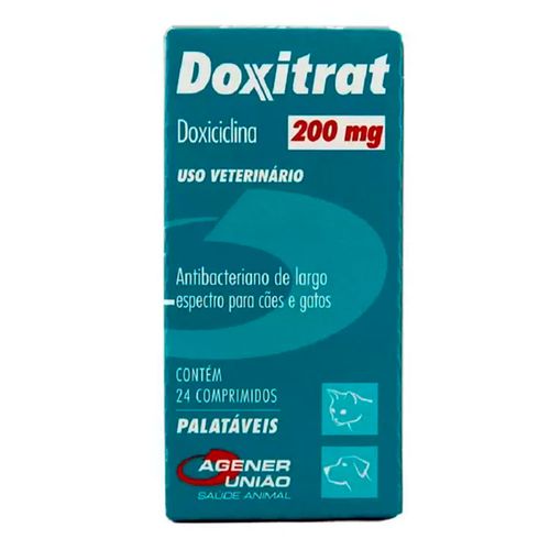 DOXITRAT 200mg - caixa com 24 compr. DOXITRAT 200mg - caixa com 24 compr.