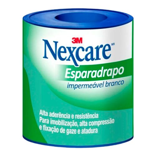 Esparadrapo Impermeável Nexcare Branco 50mm x 3m