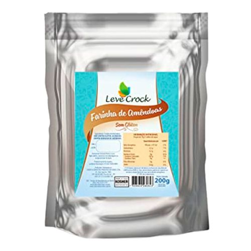 Farinha De Amendôas - Leve Crock - 200g Farinha De Amendôas - Leve Crock - 200g