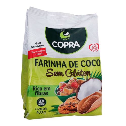 Farinha de Coco - Copra - 400g Farinha de Coco - Copra - 400g