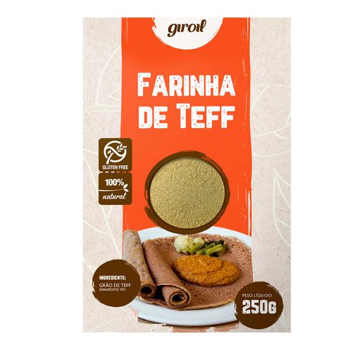 Farinha de Teff - Giroil - 250g Farinha de Teff - Giroil - 250g