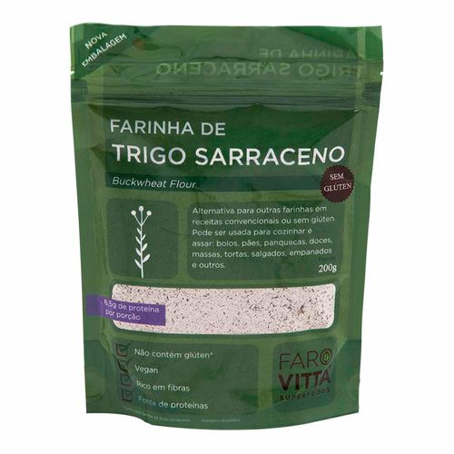Farinha de Trigo Sarraceno - Farovitta - 200g
