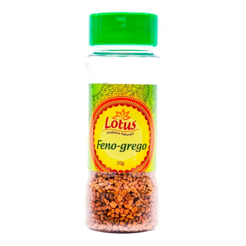 Feno Grego em Semente - Lótus - 70g - Drogarias Pacheco