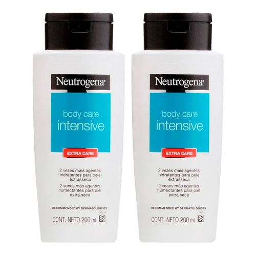 Kit Neutrogena Body Care Intensive Pele Extra Seca 400ml 2 Unidades Kit Neutrogena Body Care Intensive Pele Extra Seca 400ml 2 Unidades
