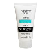 Gel Creme Hidratante Facial Neutrogena Oil Free FPS 15 50ml