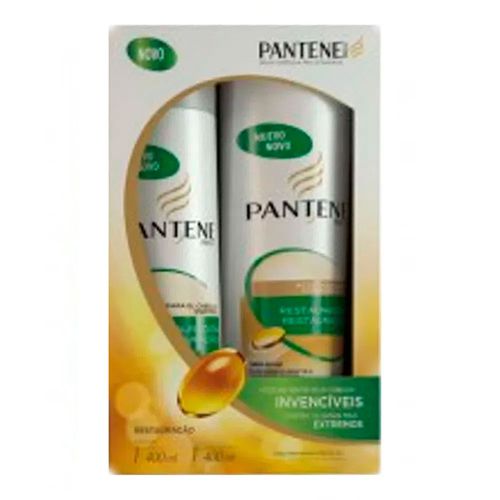 Kit Shampoo + Condicionador Pantene Restauração 400ml