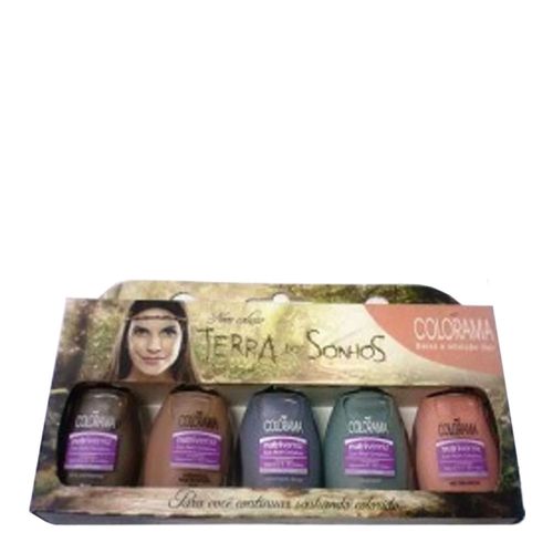 Kit Esmalte Colorama Terra dos Sonhos C/ 5 Cores Kit Esmalte Colorama Terra dos Sonhos C/ 5 Cores