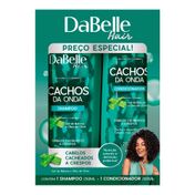 Kit Shampoo Dabelle Cachos da Onda 250ml + Condicionador 200ml