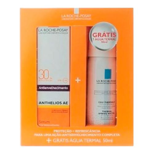 Kit Anthelios Ae Serum FPS 30 + Grátis Água Termal 50ml