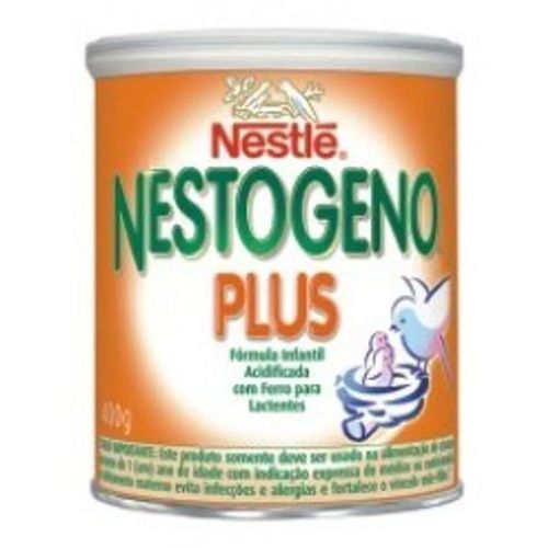 Fórmula Infantil Nestlé Nestogeno Plus Pelargon 400g Fórmula Infantil Nestlé Nestogeno Plus Pelargon 400g