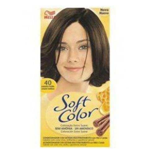 Tintura Soft Color 40 Castanho Médio Tintura Soft Color 40 Castanho Médio