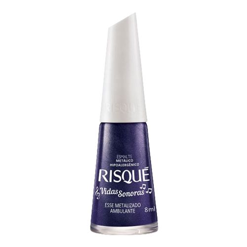 Esmalte Risqué Vidas Sonoras Esse Metalizado Ambulante 8ml Esmalte Risqué Vidas Sonoras Esse Metalizado Ambulante 8ml