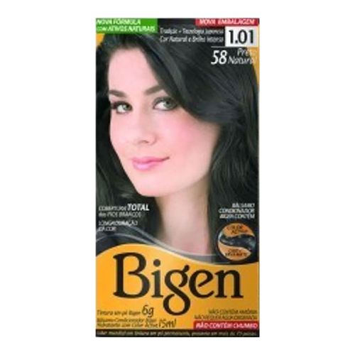 Tintura Bigen Preto Natural Tintura Bigen Preto Natural