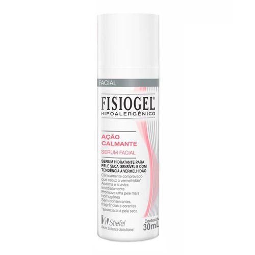 Fisiogel Serum Facial Diário Ação Calmante Stiefel 30ml