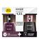 Kit Esmalte Risqué Diamond Gel Calda de Blueberry 9,5ml + Top Coat Fixador 9,5ml