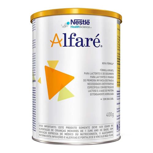 Fórmula infantil Nestlé Alfaré Lata 400g Fórmula infantil Nestlé Alfaré Lata 400g