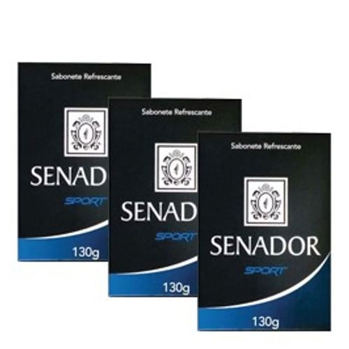 Sabonete Senador Fresh 130g 3 Unidades Sabonete Senador Fresh 130g 3 Unidades