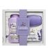 Kit Banho Lavanda Talco Perfumado 100g + 2 Sabonetes Perfumados 130g + 1 Saboneteira