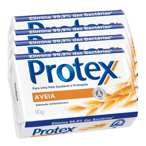 Sabonete Protex Aveia 90g C/ 4 Unidades Sabonete Protex Aveia 90g C/ 4 Unidades