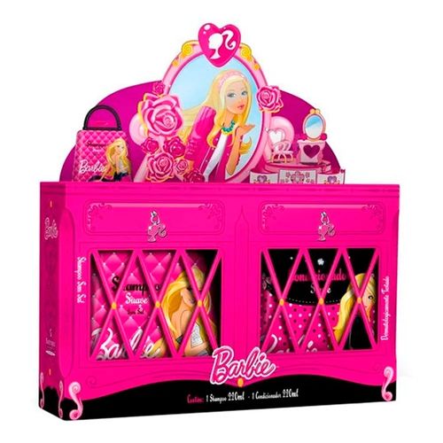Shampoo + Condicionador Suave Bolsa Barbie Biotropic - 220ml Shampoo + Condicionador Suave Bolsa Barbie Biotropic - 220ml