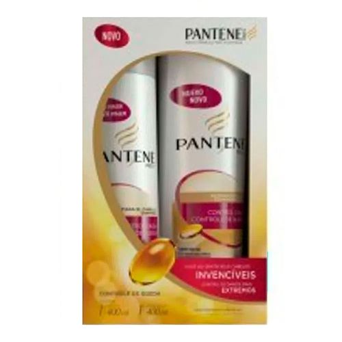 Shampoo e Condicionador Pantene Controle da Queda - 400ml Shampoo e Condicionador Pantene Controle da Queda - 400ml