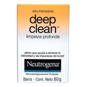 Sabonete Neutrogena em Barra Deep Clean 80g 3 Unidades