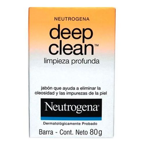 Sabonete Neutrogena em Barra Deep Clean 80g 3 Unidades