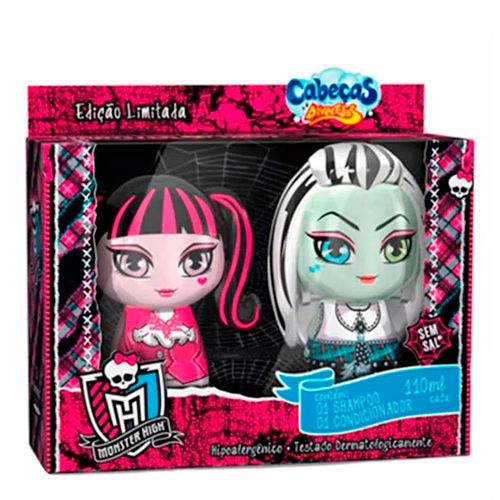 Shampoo + Condicionador Monster High Drácula Frankie 110ml Shampoo + Condicionador Monster High Drácula Frankie 110ml