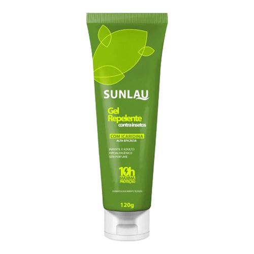 Repelente Sunlau com Icaridina Gel 120g Repelente Sunlau com Icaridina Gel 120g