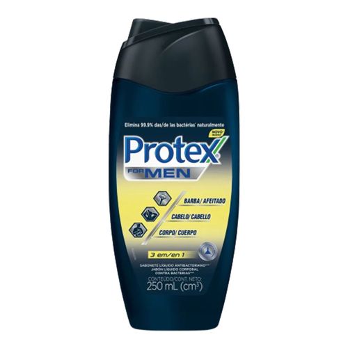 Sabonete Líquido Protex For Men 3em1 250ml Sabonete Líquido Protex For Men 3em1 250ml