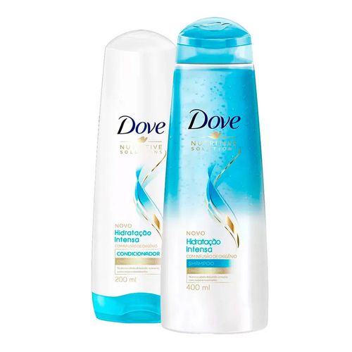 Kit Shampoo Dove Hidratação Intensa 400ml + Condicionador 200ml Kit Shampoo Dove Hidratação Intensa 400ml + Condicionador 200ml