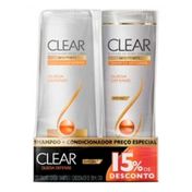 Kit Shampoo + Condicionador Clear Queda Defense 200ml