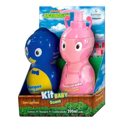 Kit Shampoo + Condicionador Biotropic Backardigans 200ml Kit Shampoo + Condicionador Biotropic Backardigans 200ml