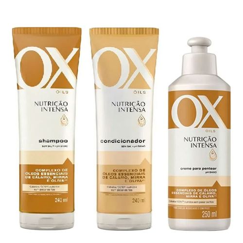 Kit OX Shampoo + Condicionador Oils Nutrição Intensa