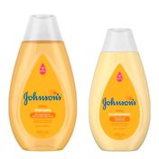 Kit Shampoo 400ml + Condicionador 200ml Johnson's Baby