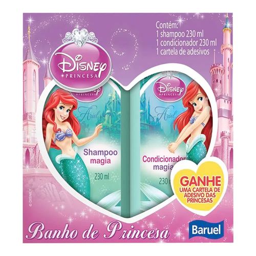 Kit Shampoo + Condicionador Sonho Ariel Grátis Adesivo Kit Shampoo + Condicionador Sonho Ariel Grátis Adesivo