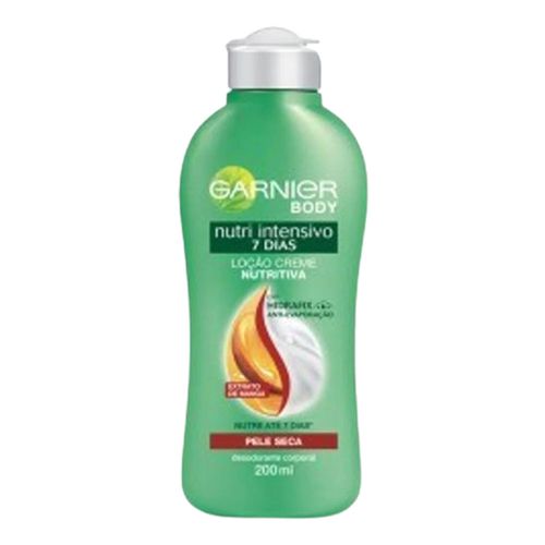 Loção Hidratante Corporal Garnier Body Pele Seca Manga 200ml Loção Hidratante Corporal Garnier Body Pele Seca Manga 200ml
