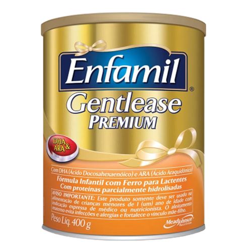Fórmula Infantil Enfamil Premium Gentlease 400g Fórmula Infantil Enfamil Premium Gentlease 400g