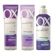 Kit OX Shampoo + Condicionador + Creme de Pentear Fibers Cachos Controlados
